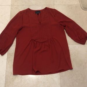 Red Cynthia Rowley Top